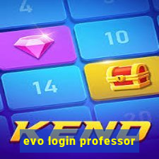 evo login professor